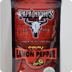 Carne Seca — Spicy Lemon Pepper